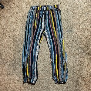Aztec jogger pants